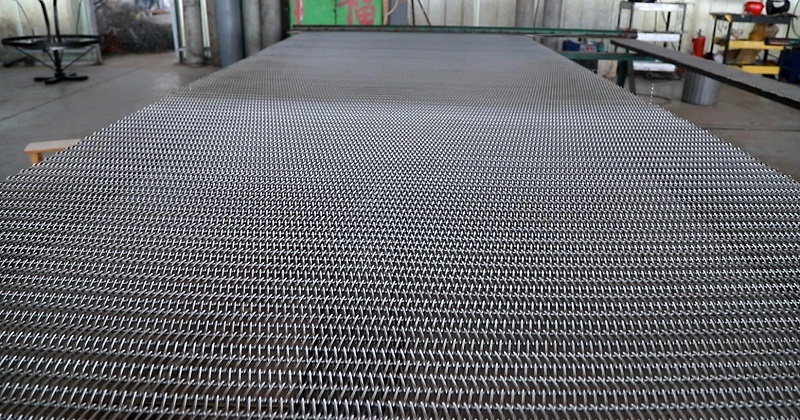 1.9米铝钎焊网带
